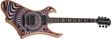 Wylde Audio Goregehn Electric Guitar, Cocobolo Psychic Bullseye 4576-SHC