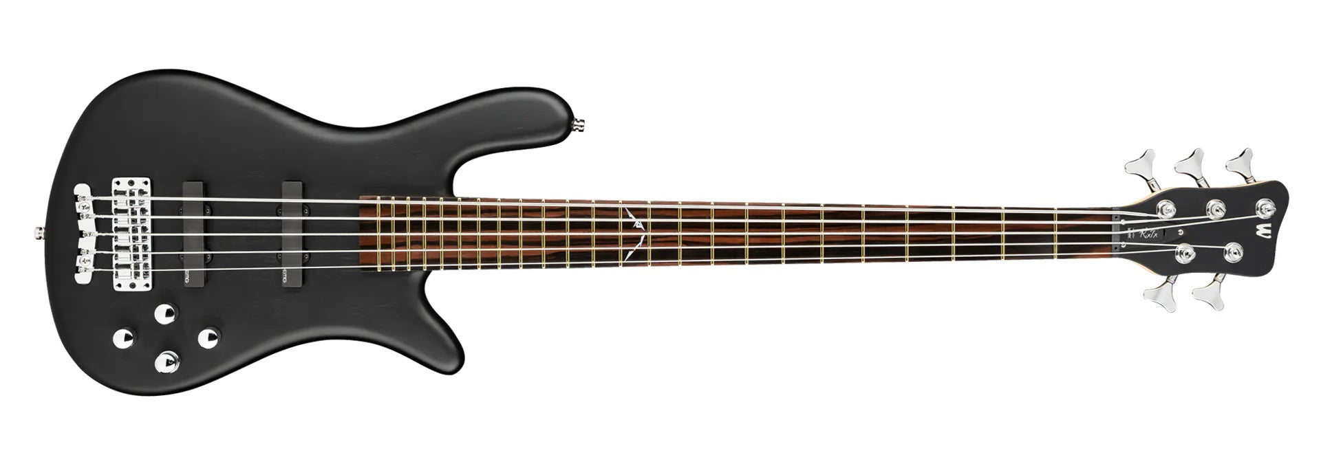 Warwick RockBass Artist Line Robert Trujillo Metallica 5 String - Solid Black Satin BA194593AAALDFR SERIAL NUMBER RB A 571892 26 - 8 LBS 12 OZ