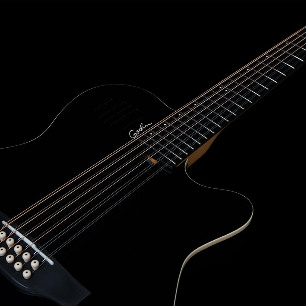 Godin Made in Canada 12 String A12 Black HG 048588