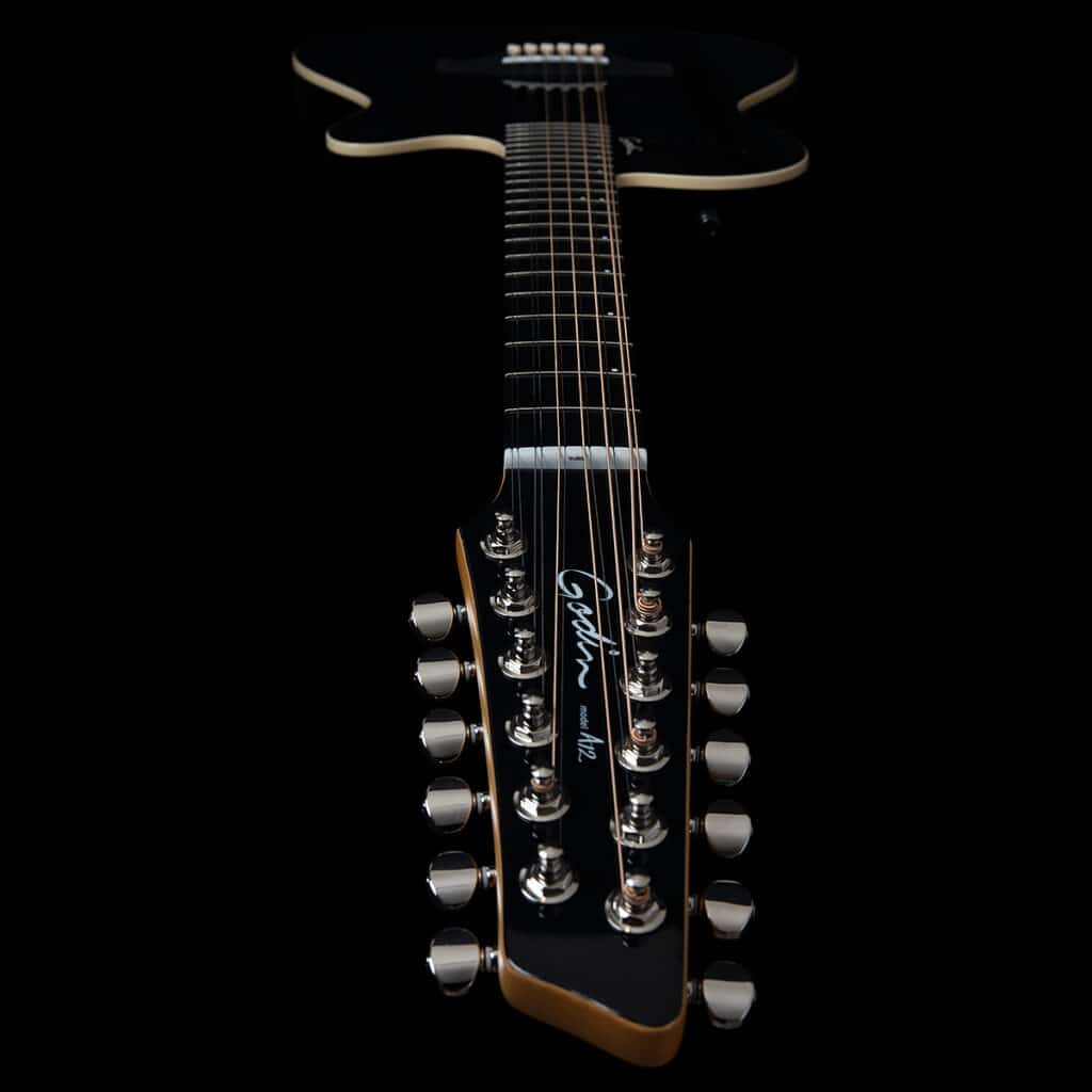 Godin Made in Canada 12 String A12 Black HG 048588