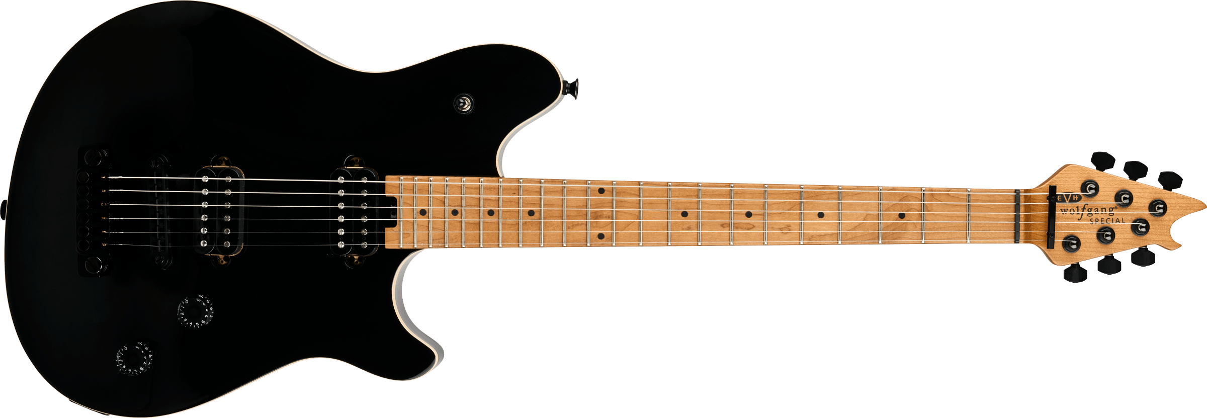 EVH Wolfgang Special TOM, Baked Maple Fingerboard, Gloss Black 5107707503
