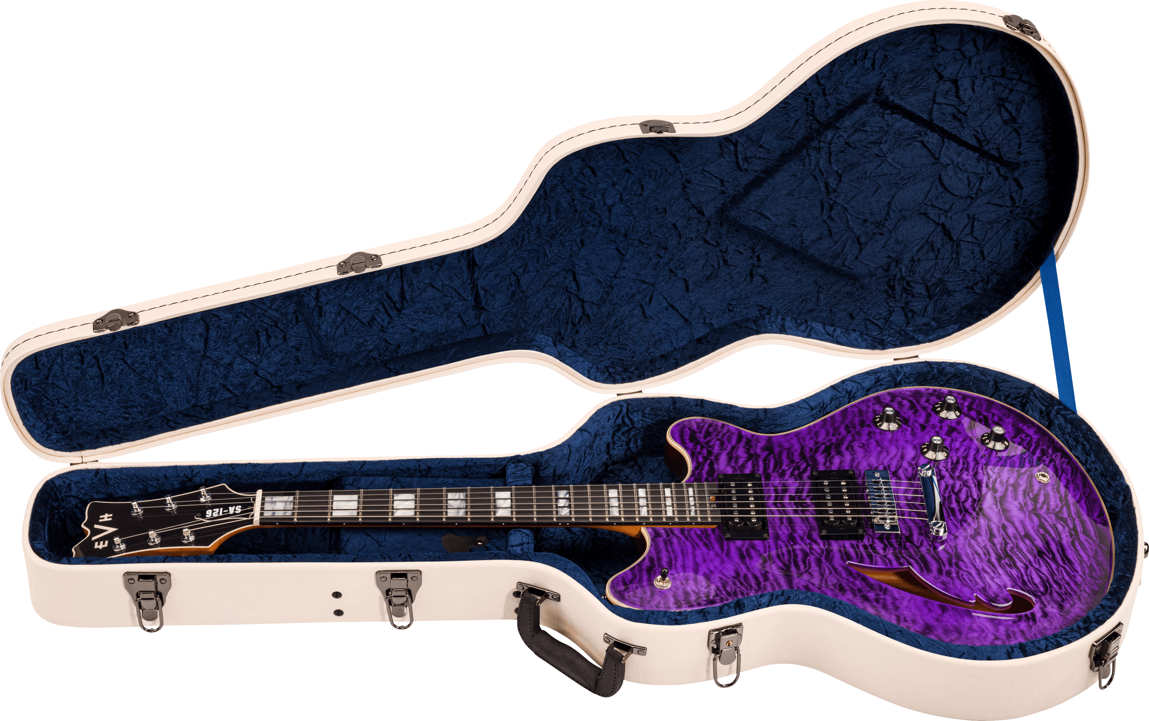 EVH SA-126 Special QUILTED MAPLE TOP QM Transparent Purple 5107726892