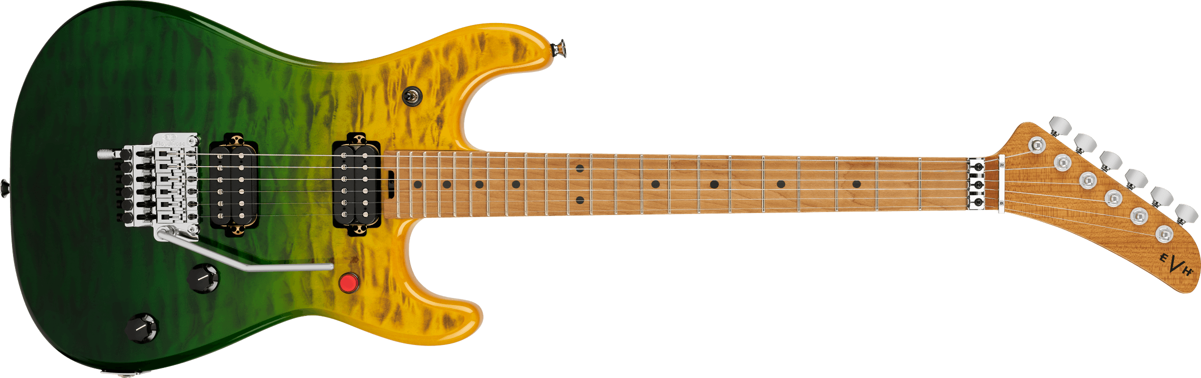 EVH 5150 Series Deluxe QM, Baked Maple, Limeade Zest 5108310390