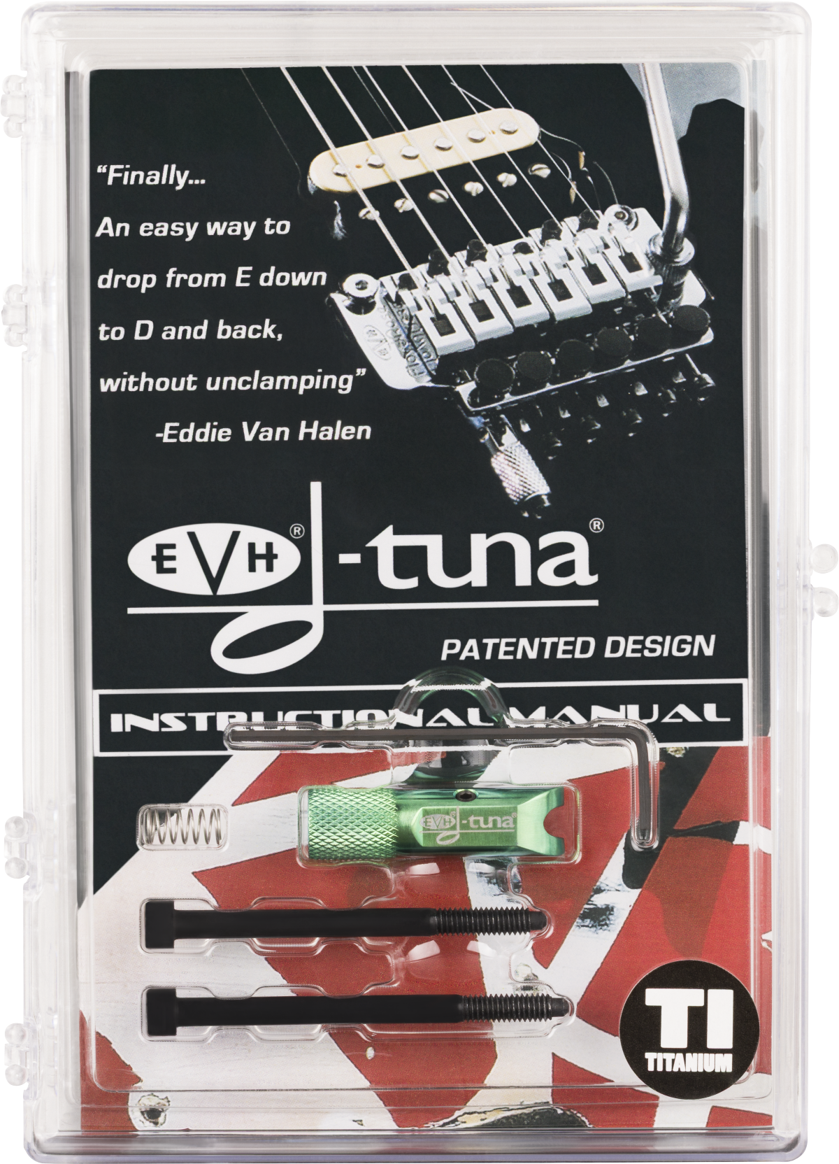 EVH D-Tuna Titanium, Green 5551121463