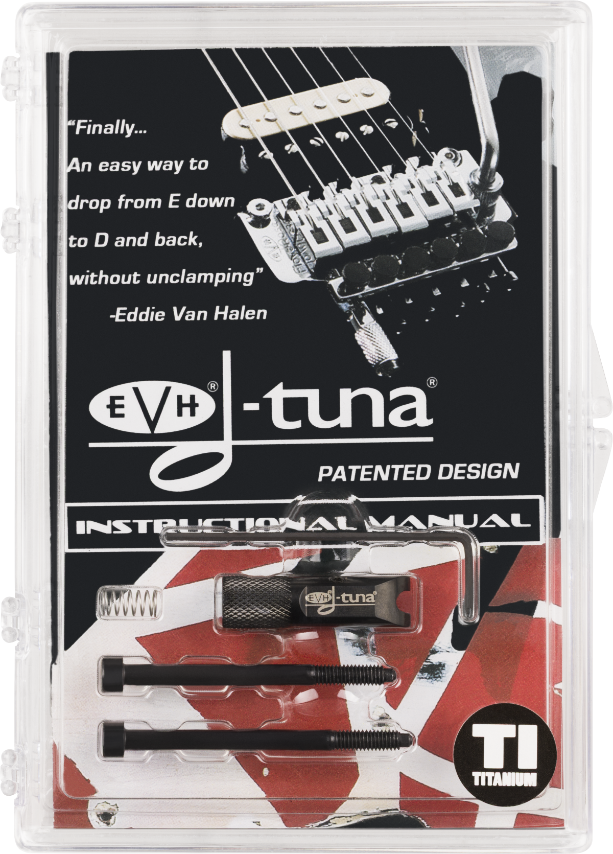 EVH D-Tuna Titanium, Black 5551121467