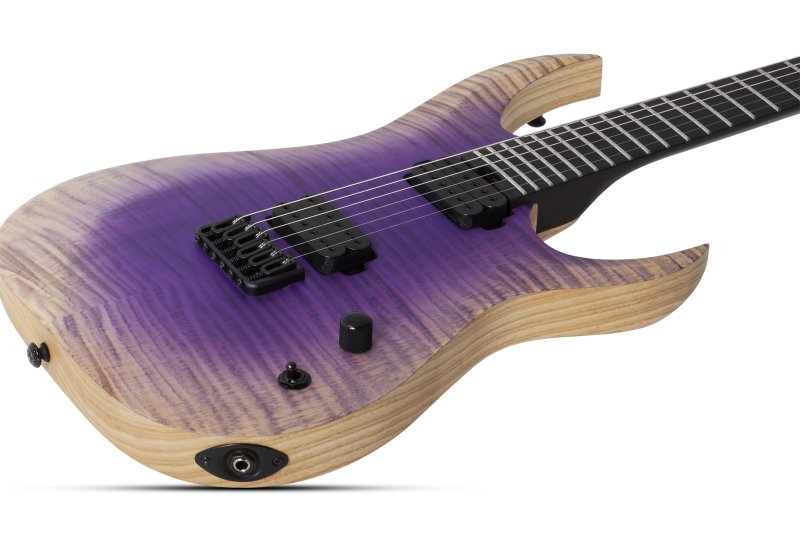 Schecter John Browne Tao-6 Electric Guitar, Ozone Burst 632-SHC