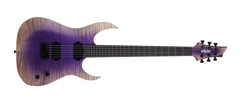 Schecter John Browne Tao-6 Electric Guitar, Ozone Burst 632-SHC