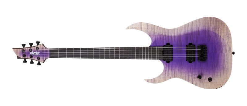 Schecter John Browne Tao-6 Left Handed Electric Guitar, Ozone Burst 635-SHC