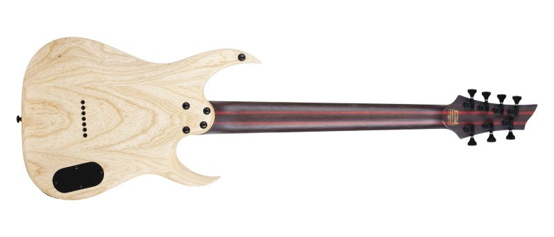 Schecter John Browne Tao-7 Left Handed 7 String Electric Guitar, Ozone Burst 636-SHC SERIAL NUMBER W25040197 - 7.0 LBS