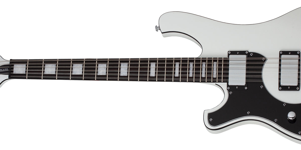 Schecter Stargazer-12 12 String Left Handed Electric Guitar Gloss Whit