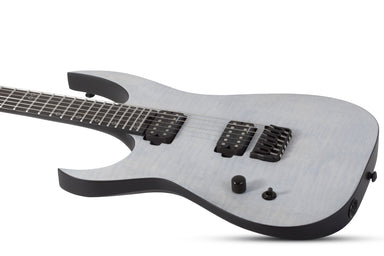 Schecter KM-6 MK-III Legacy Left Handed Electric Guitar, Transparent White Satin 876-SHC