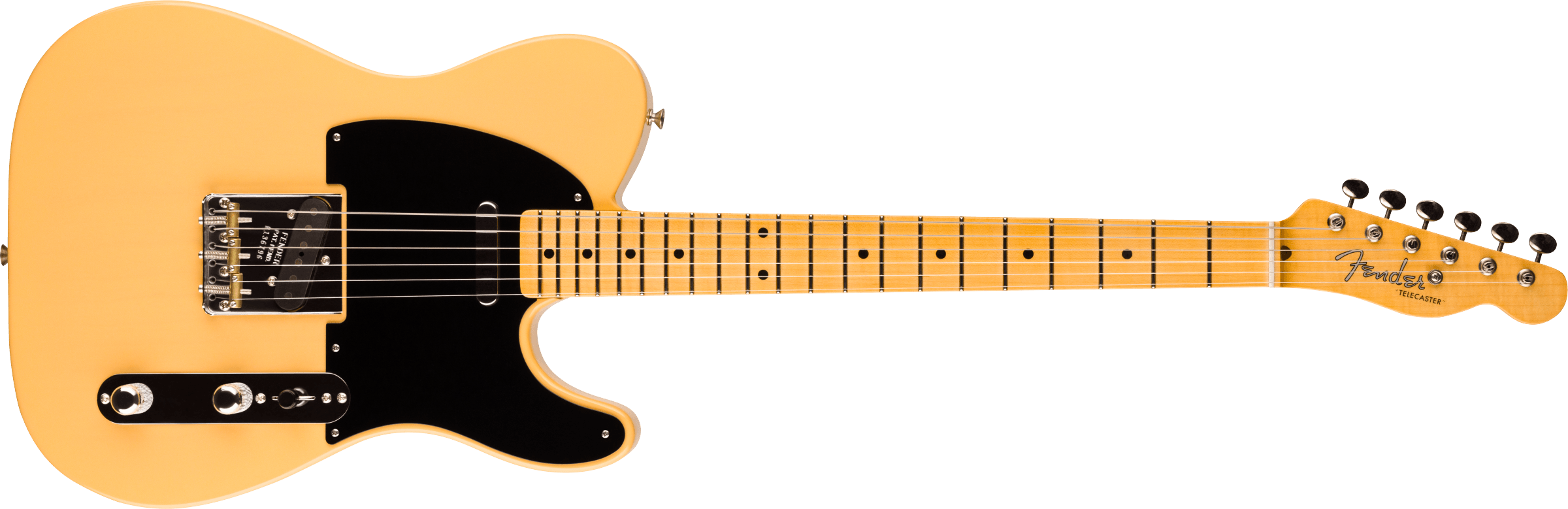 Fender Custom Shop  1954 Telecaster Time Capsule Package 1-Piece Rift Sawn Maple Neck Fingerboard, Nocaster Blonde 9236091066 SERIAL NUMBER R137636 - 6.6 LBS
