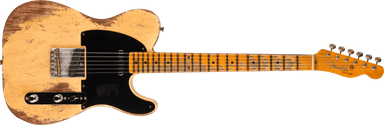 Fender Custom Shop  1954 Telecaster Super Heavy Relic 1-Piece Rift Sawn Maple Neck Fingerboard, Super Faded Aged Nocaster® Blonde 9236091071