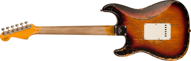 Fender Custom Shop 1963 Stratocaster Super Heavy Relic 3A Rosewood Fingerboard, Super Faded Aged 3-Color Sunburst 9236091092