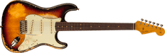 Fender Custom Shop 1963 Stratocaster Super Heavy Relic 3A Rosewood Fingerboard, Super Faded Aged 3-Color Sunburst 9236091092