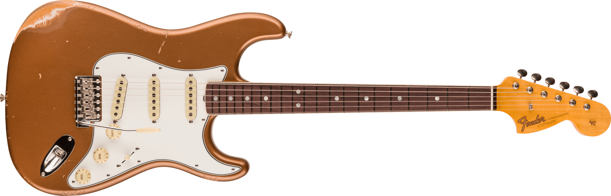Fender Custom Shop 1967 Stratocaster Relic with Closet Classic Hardware, 3A Rosewood Fingerboard, Aged Firemist Gold 9236091098