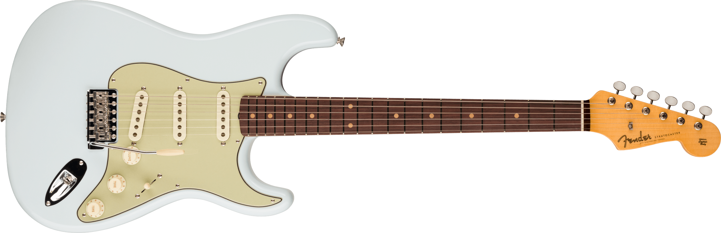 Fender Custom Shop Vintage Custom 1959 Stratocaster NOS, 3A Rosewood Fingerboard, Faded Aged Sonic Blue 9236091136 SERIAL NUMBER R146432 - 7.8 LBS