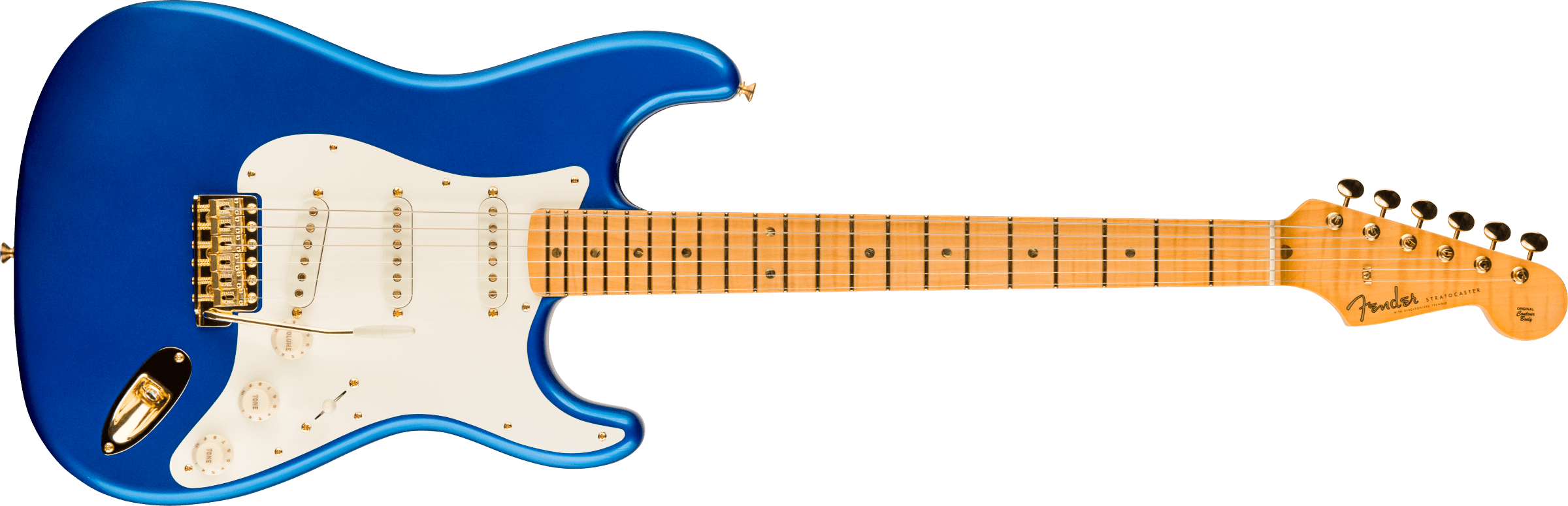 Fender Custom shop Limited Edition 70th Anniversary Stratocaster NOS, 1-Piece 4A Flame Maple Fingerboard, Aged Bright Sapphire Metallic 9236091139