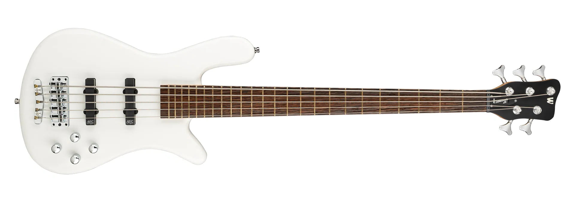 WARWICK RockBass Streamer LX, 5 String - Solid White High Polish RB154588PACARFR