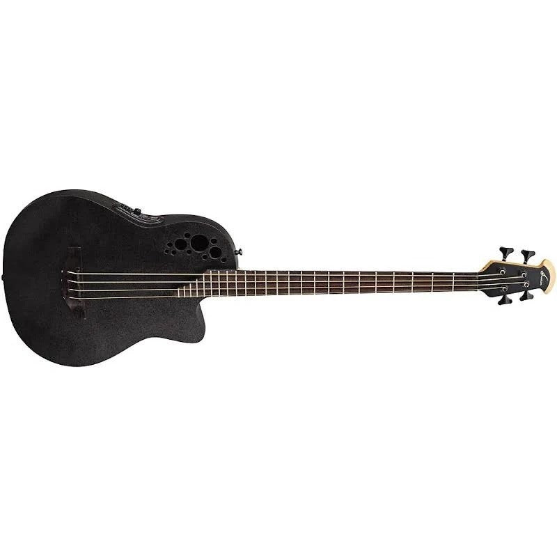Ovation Celebrity Bass Acoustic-electric Bass Guitar, Black