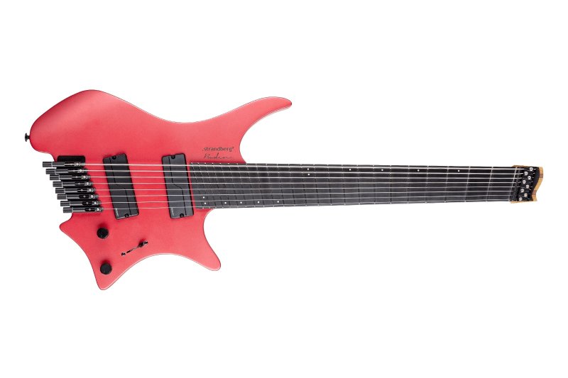 Strandberg Boden Metal NX 8 Electric Guitar, Blood Red BD8CT-24M-L-M-RM