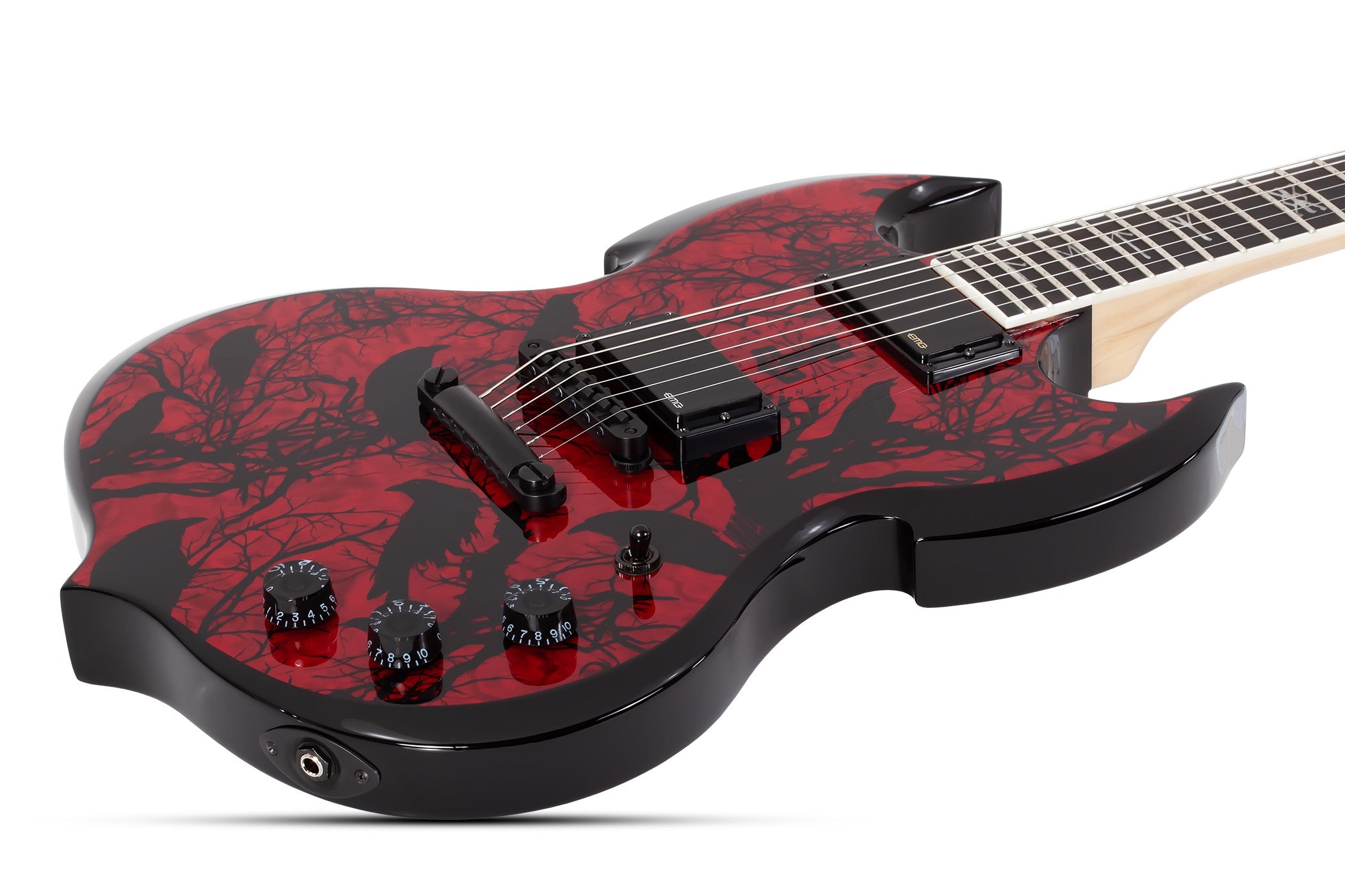 Wylde Audio Barbarian Blood Raven 4584-SHC