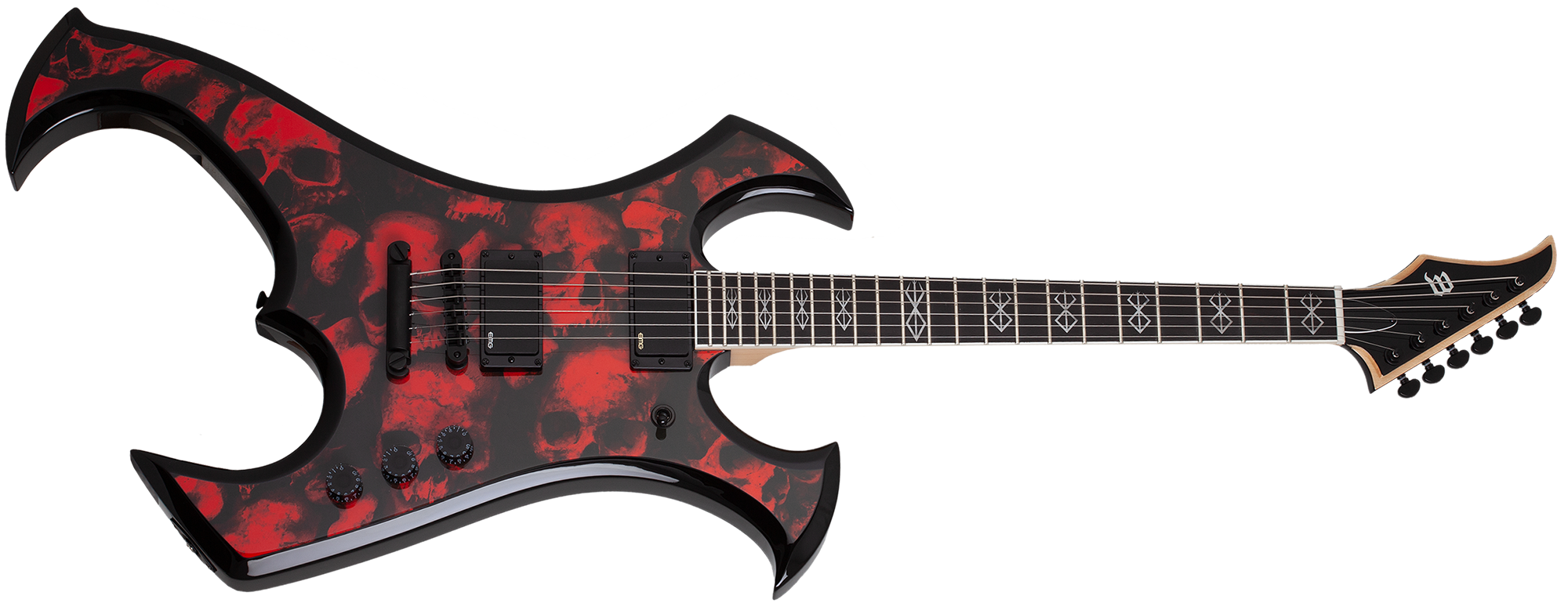 Wylde Audio Berzerker Blood Skull 4582-SHC