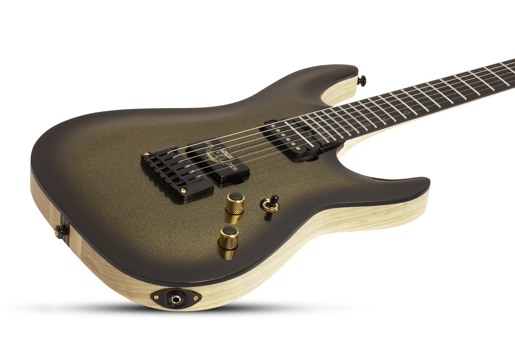 Schecter C-1 50th Anniversary 50th Gold Burst 4135-SHC