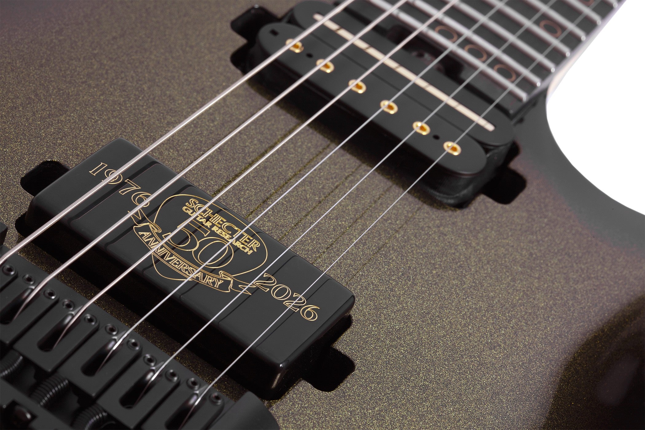 Schecter C-1 50th Anniversary 50th Gold Burst 4135-SHC