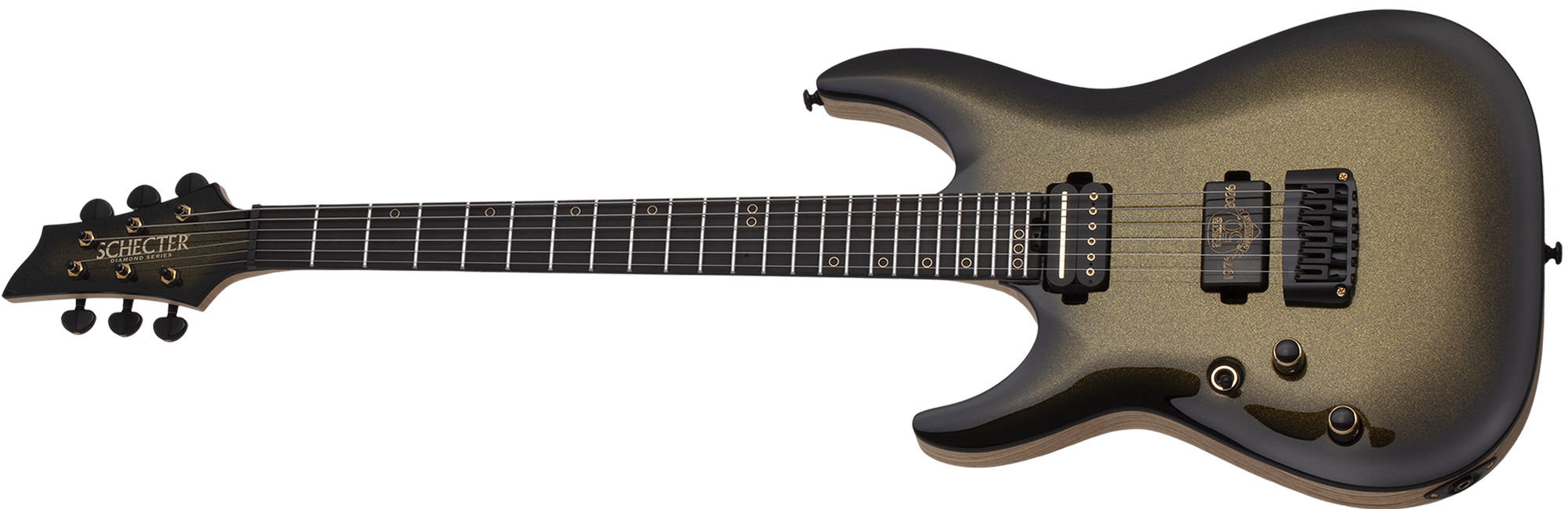 SCHECTER C-1 50th Anniversary LH LEFT HANDED 50th Gold Burst 4139-SHC