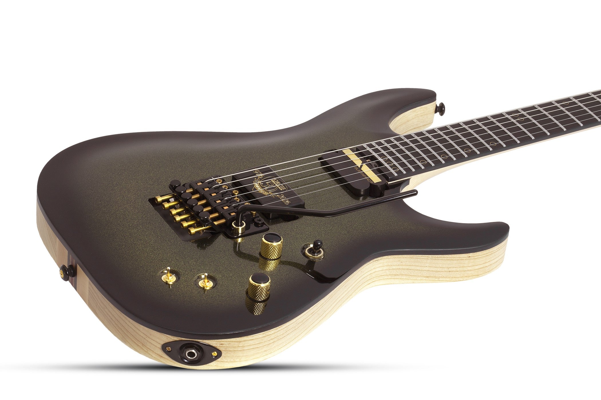 SCHECTER C-1 FR-S W/ SUSTAINIAC 50th Anniversary 50th Gold Burst 4137-SHC