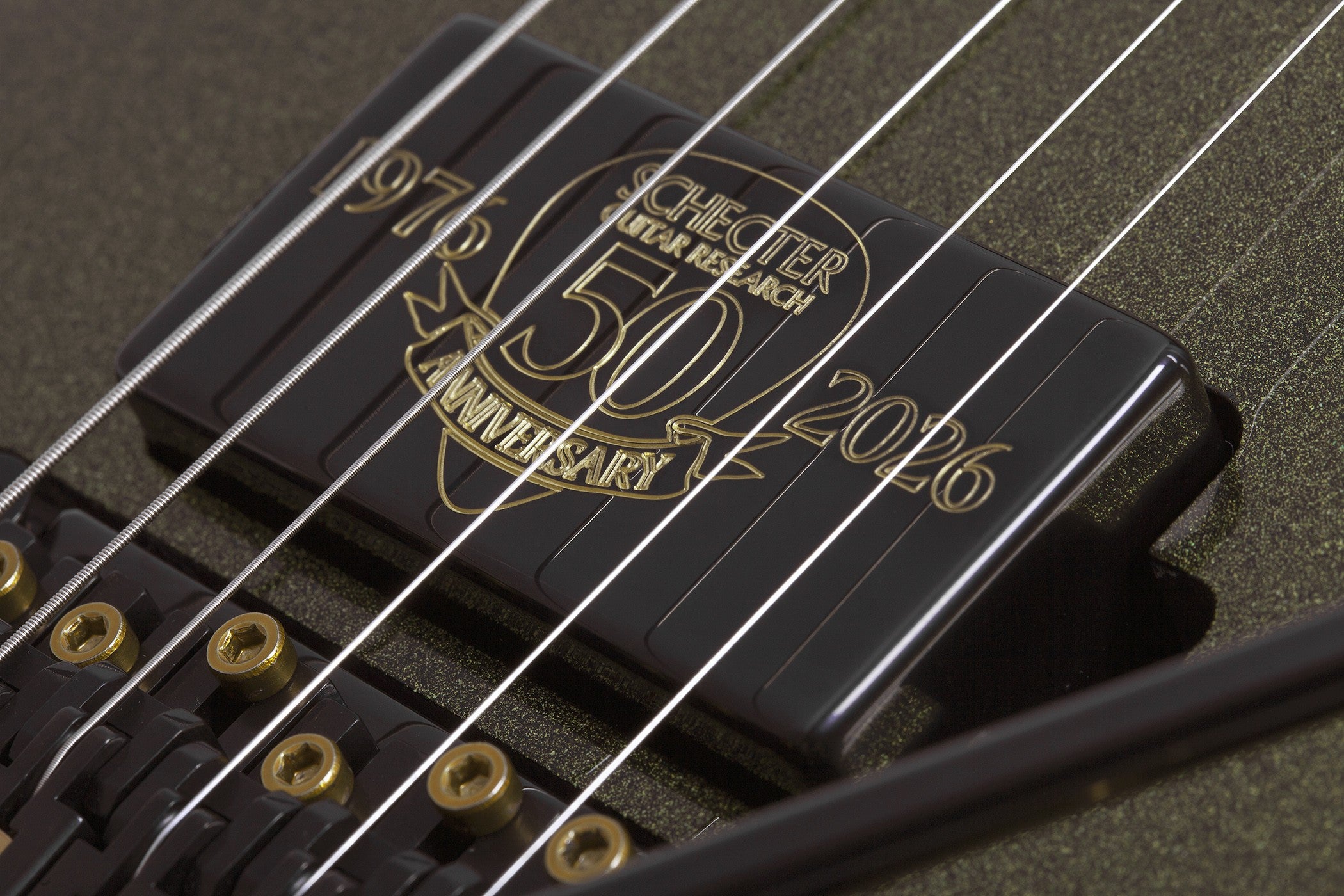 SCHECTER C-1 FR-S W/ SUSTAINIAC 50th Anniversary 50th Gold Burst 4137-SHC