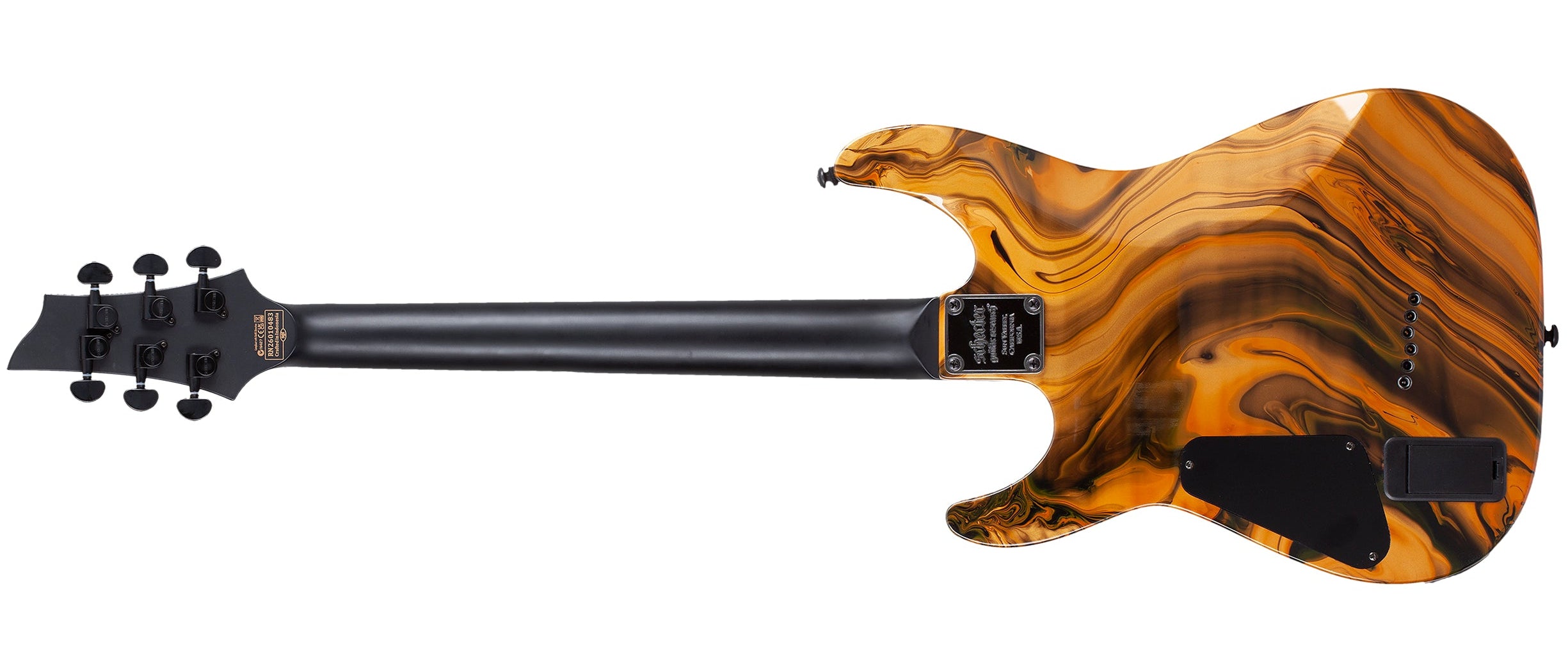 SCHECTER C-1 HYDRO DIP GOLDEN ECLIPSE 4192-SHC