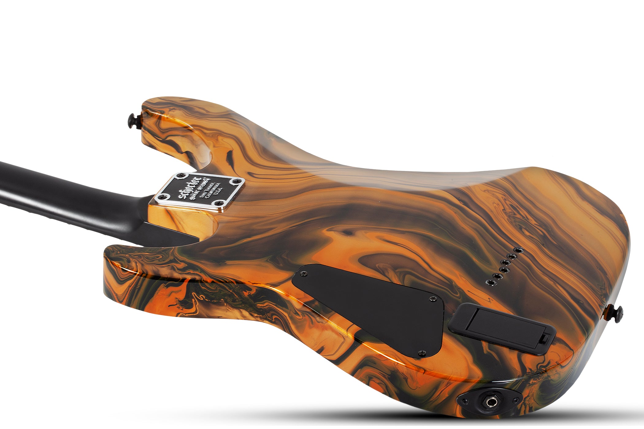 SCHECTER C-1 HYDRO DIP GOLDEN ECLIPSE 4192-SHC