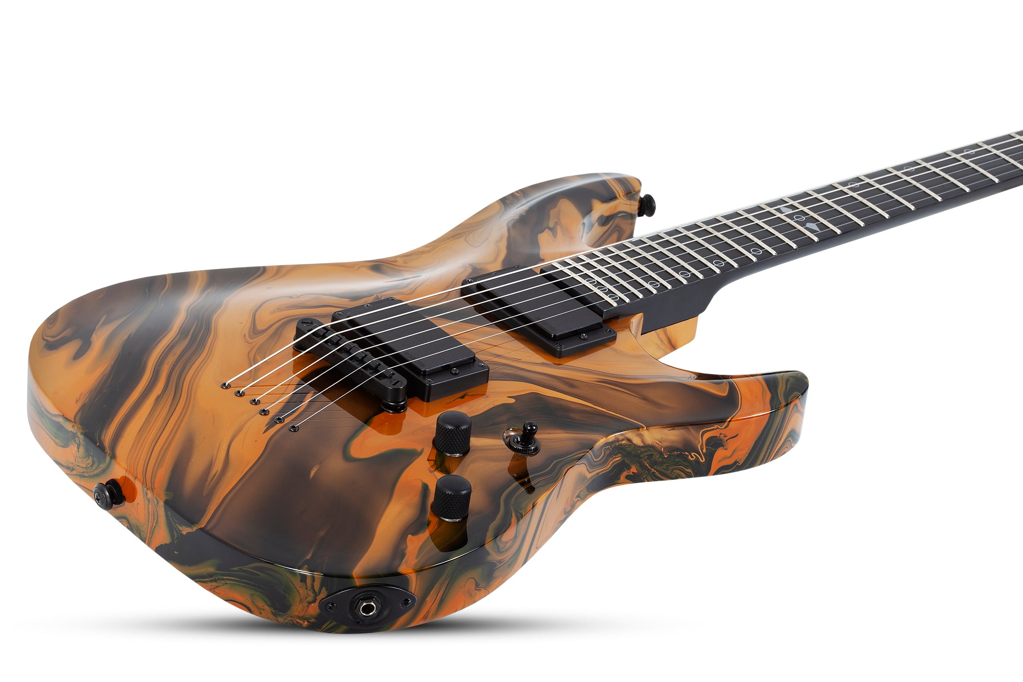 SCHECTER C-1 HYDRO DIP GOLDEN ECLIPSE 4192-SHC