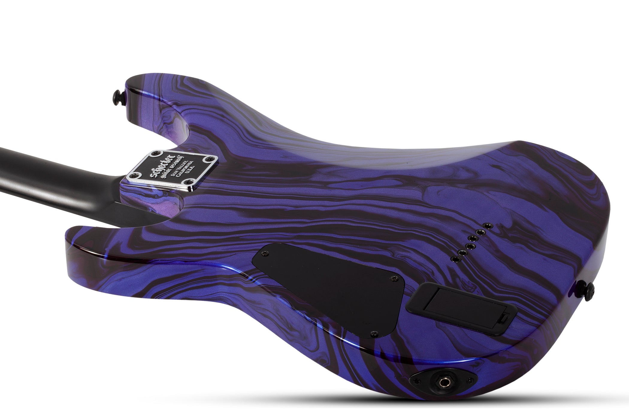 SCHECTER C-1 HYDRO DIP PURPLE OBSIDIAN 4190-SHC
