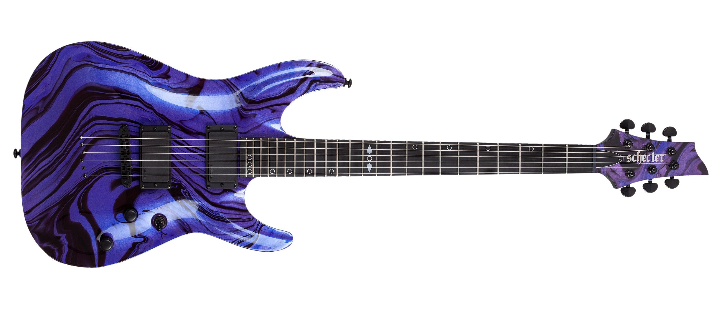 SCHECTER C-1 HYDRO DIP PURPLE OBSIDIAN 4190-SHC