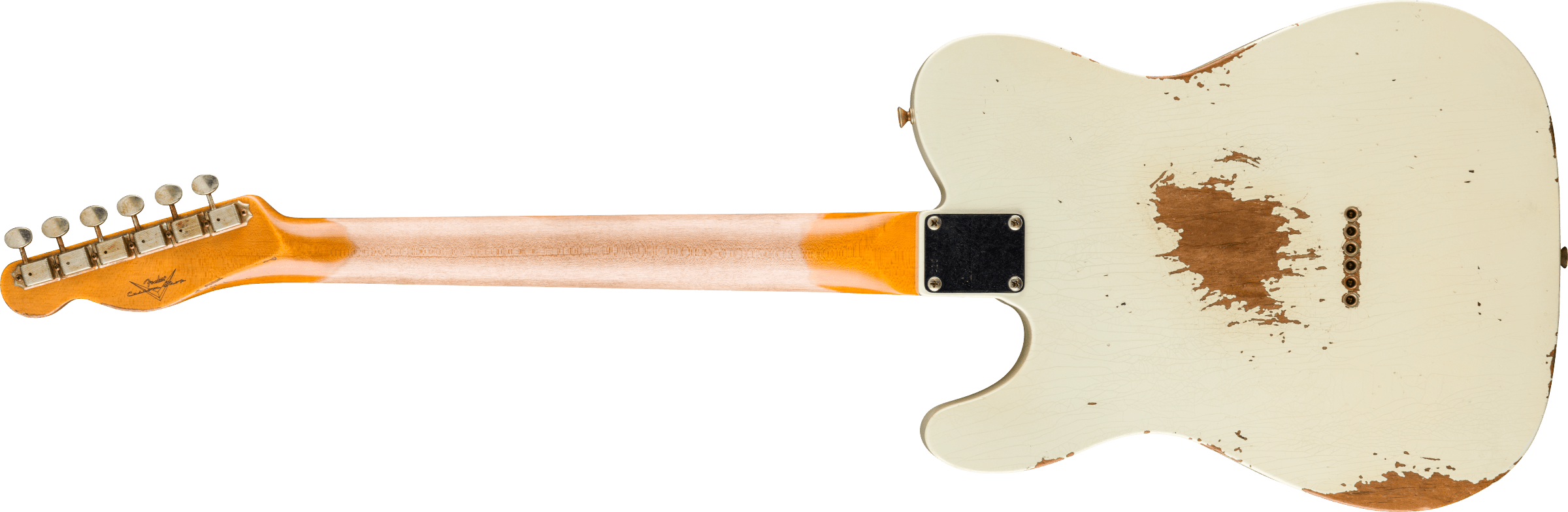 Fender Custom Shop 1961 Telecaster Heavy Relic Rosewood Fingerboard, Faded Aged Tomatillo Green 9235700028 SERIAL NUMBER CZ588211 - 7LBS 7OZ