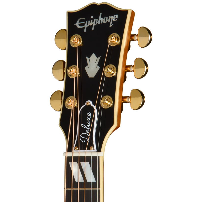 Epiphone Inspired by Gibson Custom Hummingbird Deluxe EC ECHBDECABGH Autumn Burst