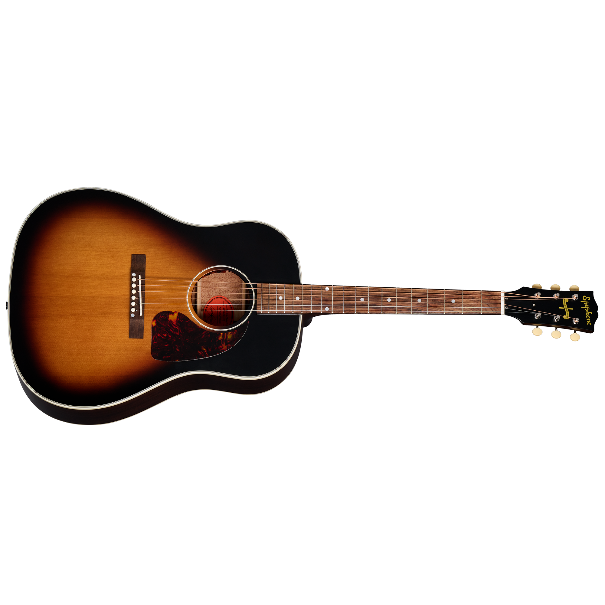 Epiphone Inspired by Gibson Custom 1942 Banner J-45 Vintage Sunburst ECJ4542VSVNH