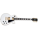 Epiphone ( GIBSON HEADSTOCK ) Les Paul Custom Electric Guitar with Case - White ECLPCAWGH