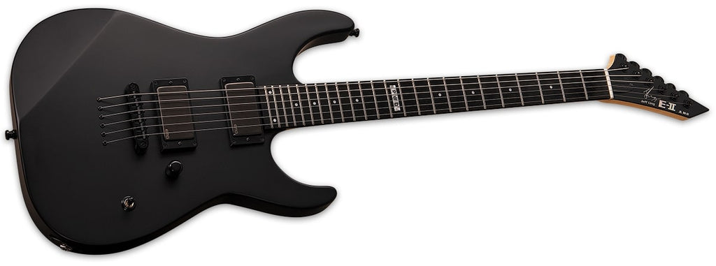ESP E-II Jeff Ling Electric Guitar, Black Satin EEIIJL1 — L.A. Music