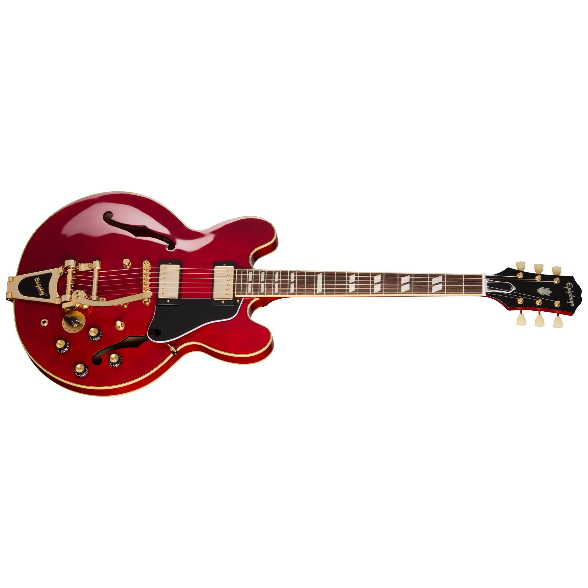 Epiphone Back to the Future ES-345 - Curated Limited Edition with Epiphone Back to the Future ES-345 - Curated Limited Edition with