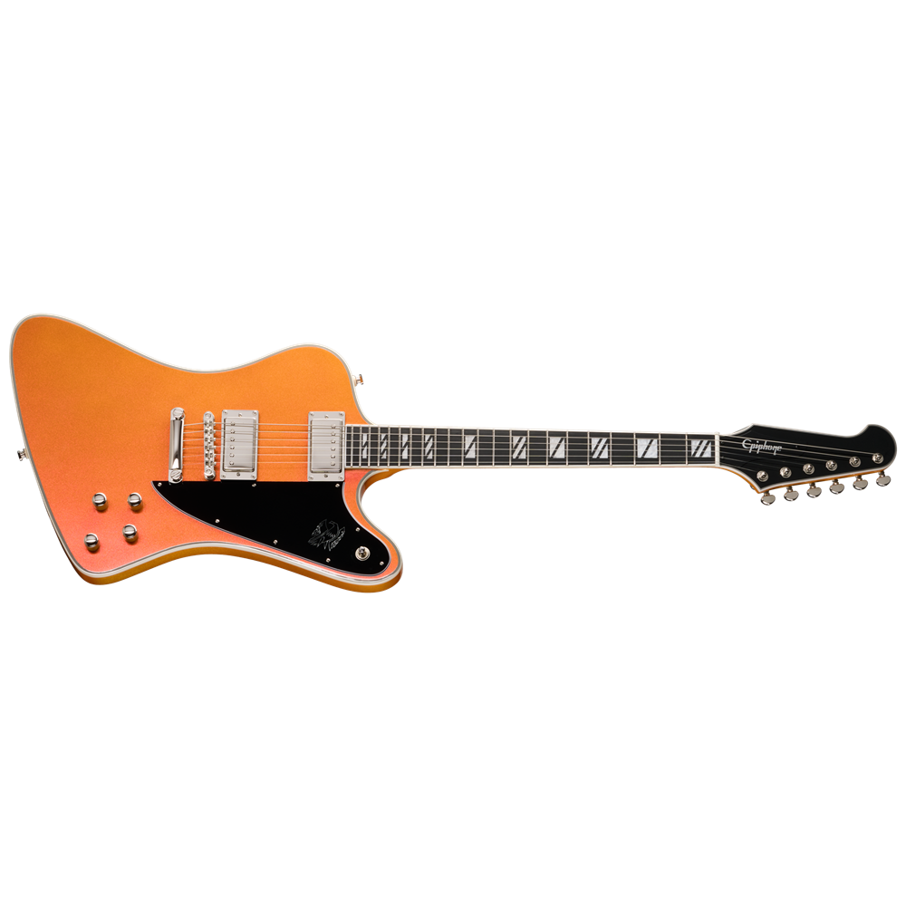 Epiphone Futura Firebird Custom w/ Stainless Steel Frets and Gig Bag Firestorm Shift EIFFBCFSSNH SERIAL NUMBER 25111527386 - 8 LBS 6 OZ