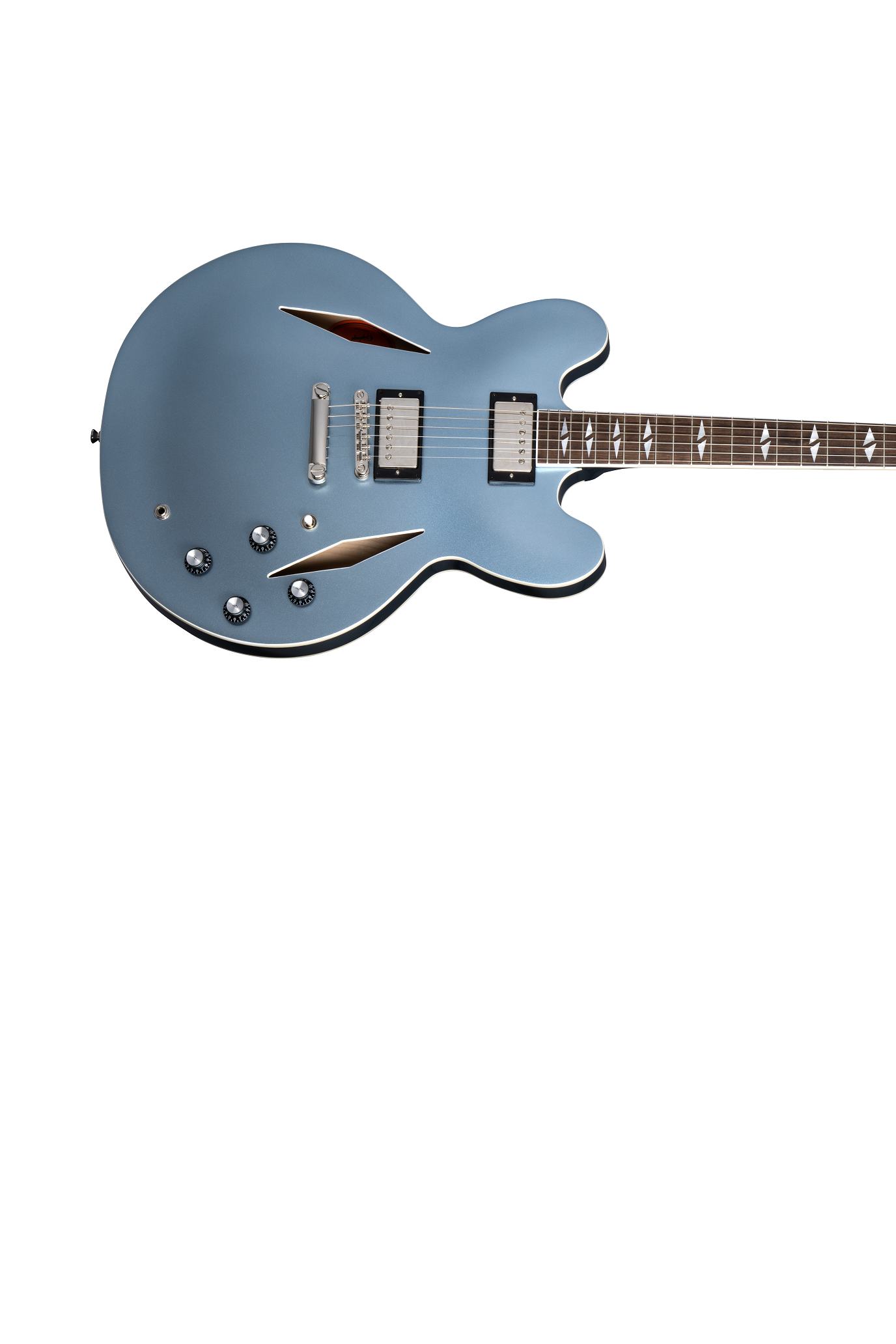 Epiphone Inspired by Gibson Dave Grohl DG-335 w/ Hard Shell Case EIGCDG335PENH Pelham Blue