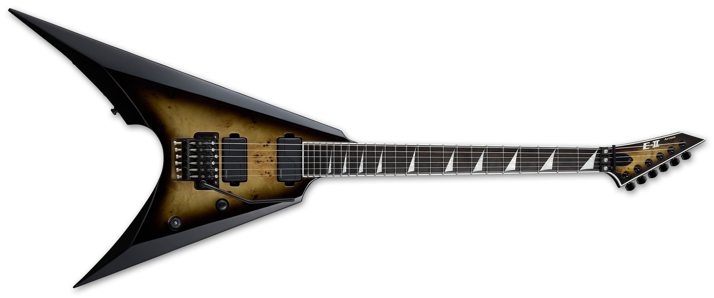 ESP E-II ARROW MADE IN JAPAN Electric Guitar EII Nebula Black Burst EI