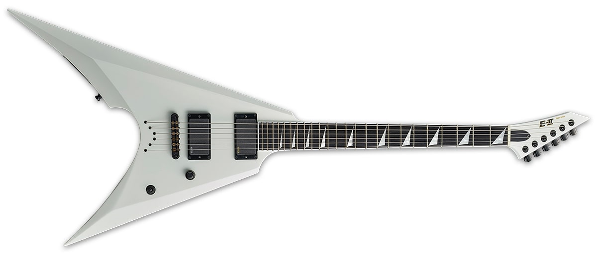 esp e-ii arrow EMG搭載 ESP E-II Arrow Neck-Thru Electric Guitar, Snow White