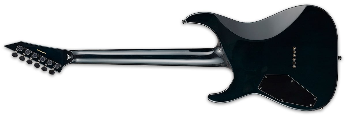 ESP E-ii M-ii Nt Hipshot Left-handed Electric Guitar Black Turquoise Burst EIIMIINTHSBLKTBLH