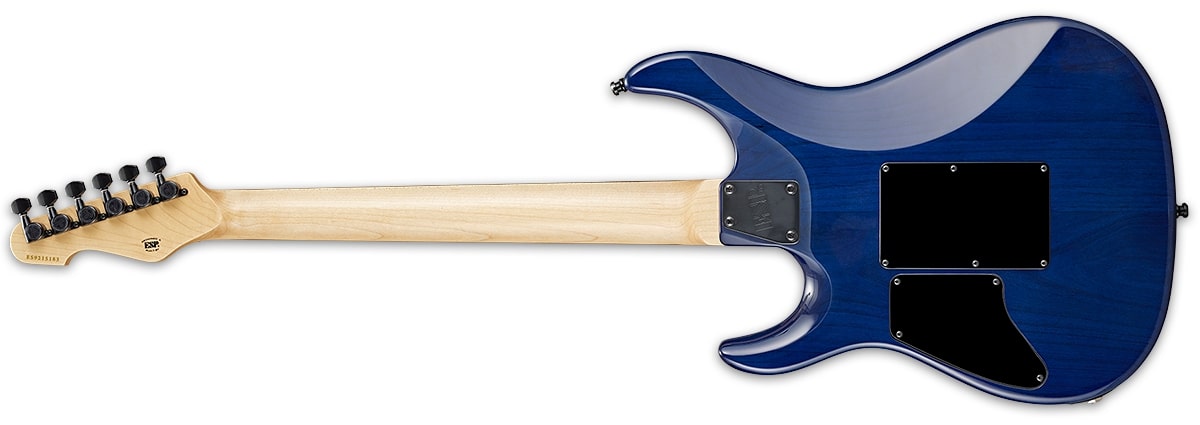 ESP E-II SN-2 Left-Handed Electric Guitar, Blue Natural Fade EIISN2BMBLUNFDLH