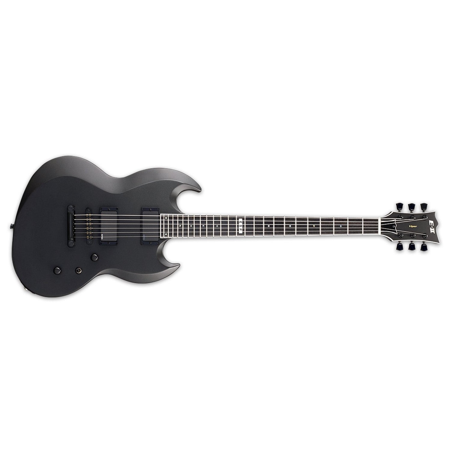 ESP E-II Viper Baritone Charcoal Metallic Satin EIIVIPERBCHMS